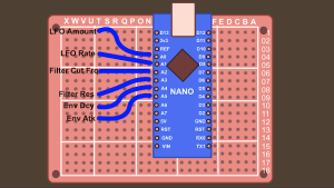 DIY Synth build guide panel connections 18