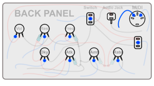 DIY Synth build guide panel connections 7