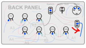 DIY Synth build guide panel connections 20