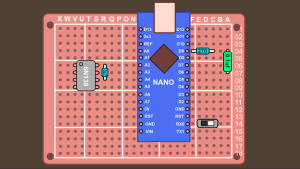 Synth build guide MIDI circuit 5